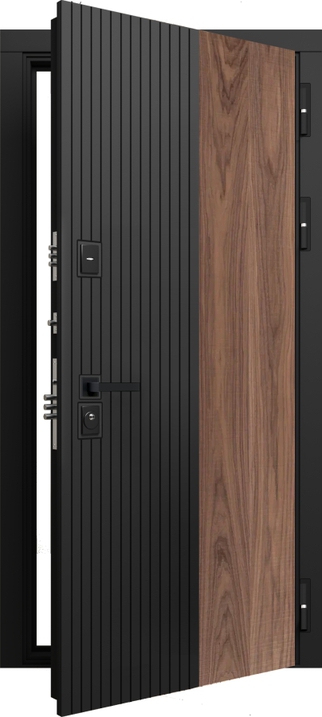 МДФ по RAL 9004, вставка «LW 648-2» МДФ по RAL 9004, вставка «LW 648-2»