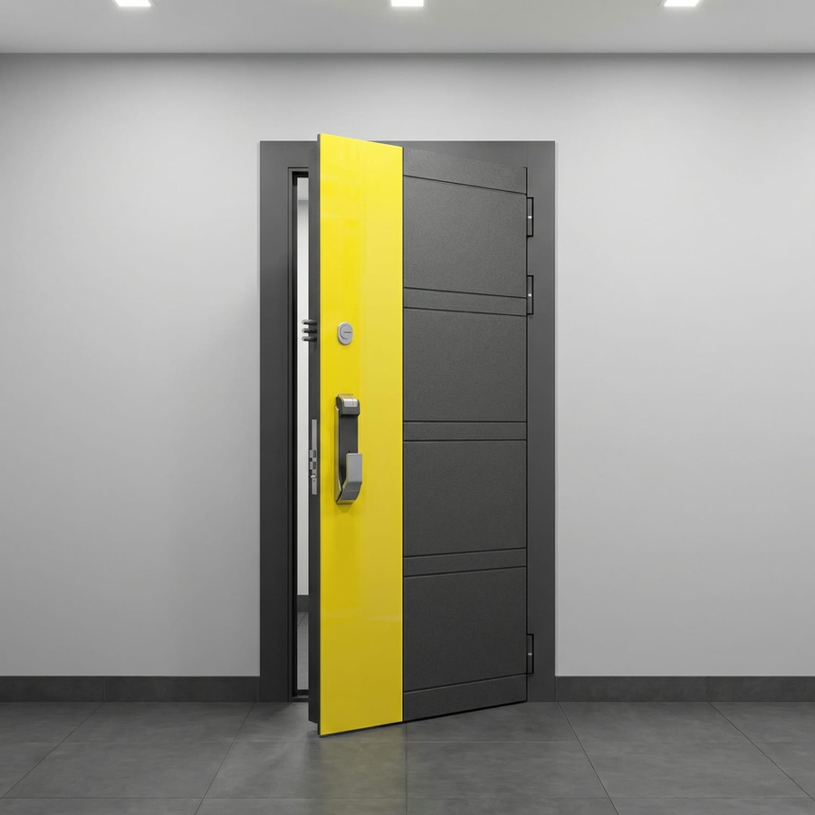 High Tech Smart Styx RAL 9004, вставка RAL 1021