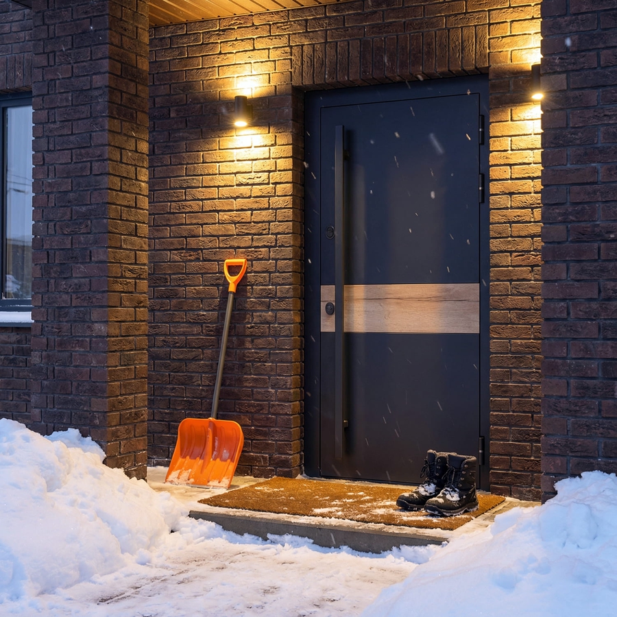 Urban Neso RAL 7021, вставка «Черепаховое дерево»